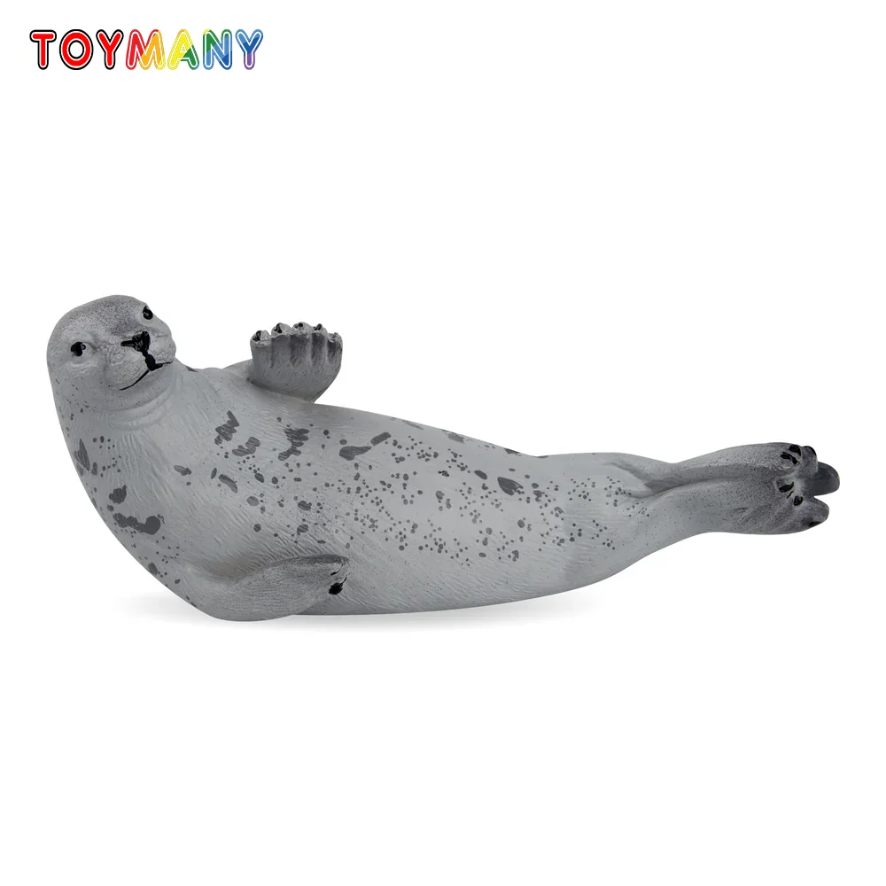 

Toymany Simulation Seal Polar Animal Model Toy Mini Figures Dolls Action Figurines Toys for Children Gift Cake Decoration