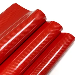 7D Carbon Fiber Vinyl Wrap Film Car Sticker Carbon Fiber DIY Paste Protector Strip Auto Side Mirror Protection Tape Film