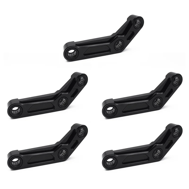 

5X Motorcycle Rear Suspension Cushion Connecting For MT07 FZ07 2014-2023 XSR700 YZF R7 Lowering Links Kit Black