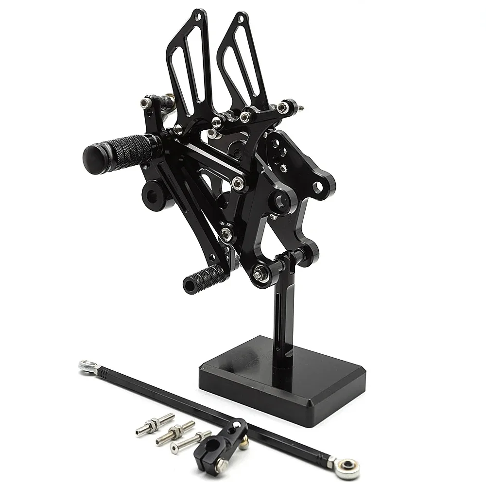 For Yamaha YZF R125 MT125 2008-2013 Motorcycle CNC Pedals Back Step Adjustable Position Rearset Footrest Foot Pegs Accessories