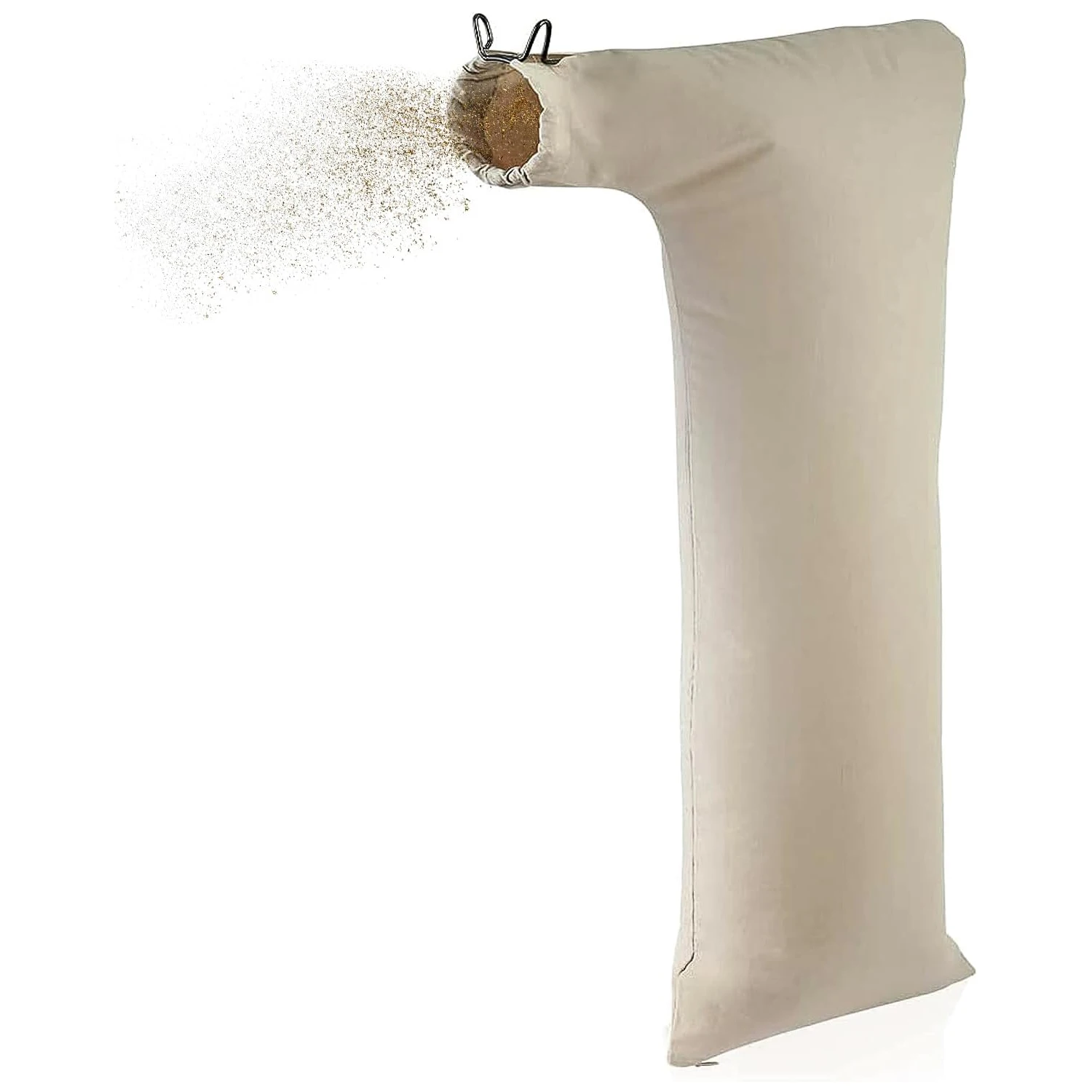 Extra Large Table Saw Dust Collection Bag Fits 10 Inch Table Saws with 2.5 Inch Dust Port Beige Fabric Wire Construction