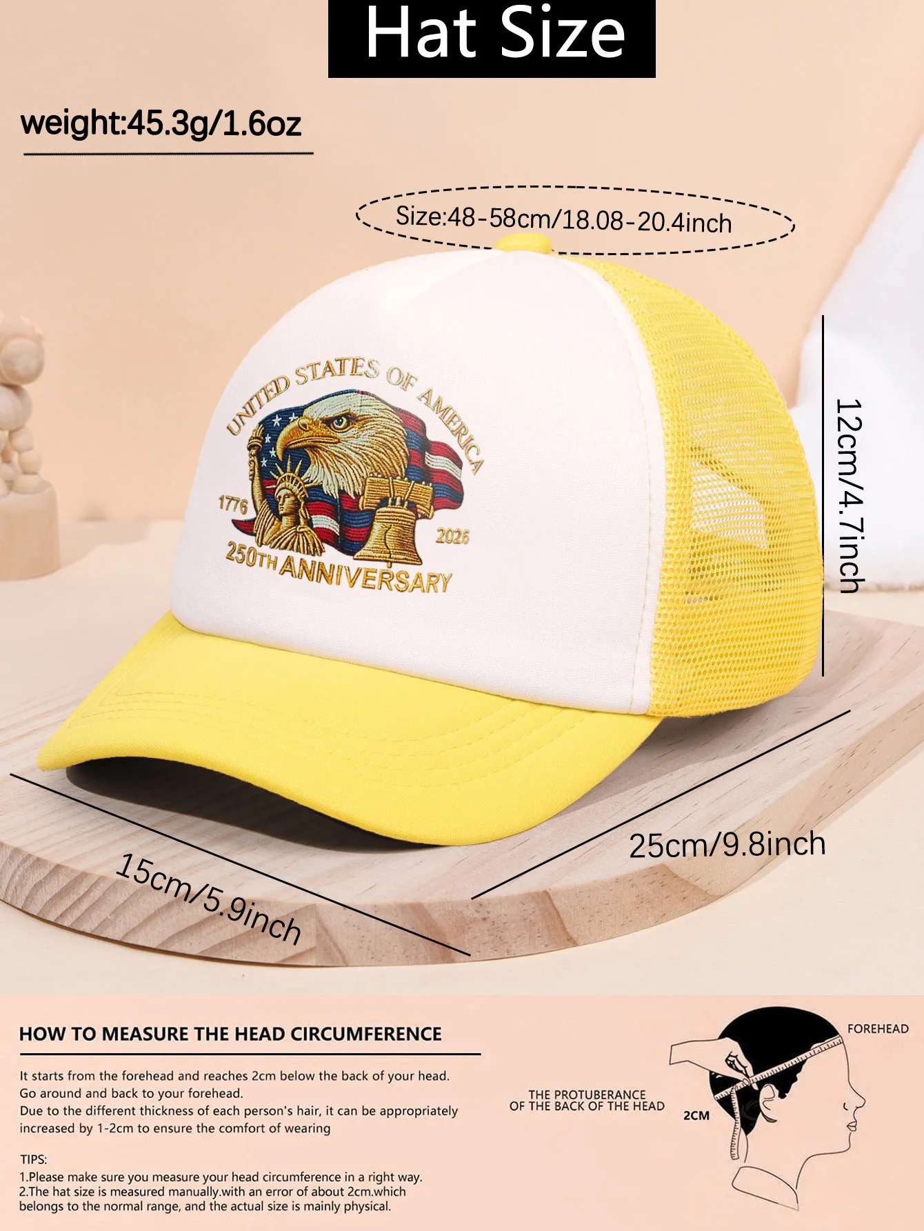 1PC Practical Edition Commemorative Edition Mesh Baseball Cap, Breathable and Comfortable, Suitable for Commuting