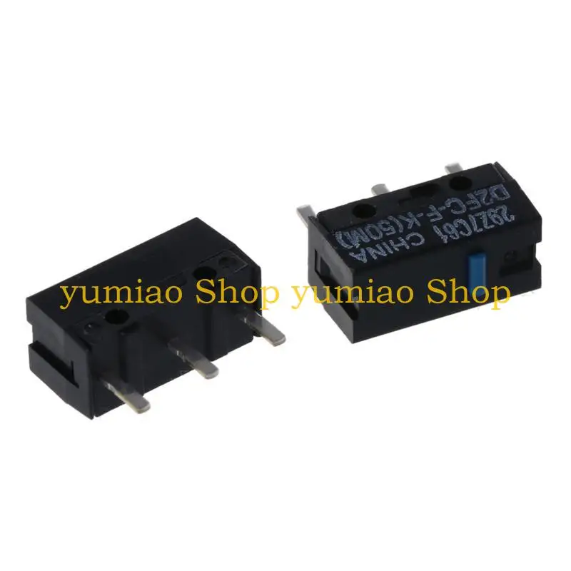 587B Original Mouse Micro Switch Micro Button 50M Clicks Blue Dot D2FC-F-K Switches