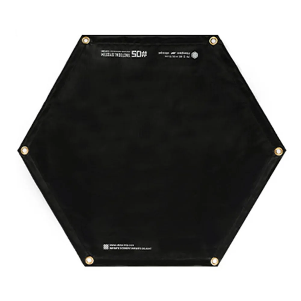 

For Barbecue Double Layer Camping Pad Camping Outdoor Cooking Camping Storage Bag Survival Tool High Heat Resistance