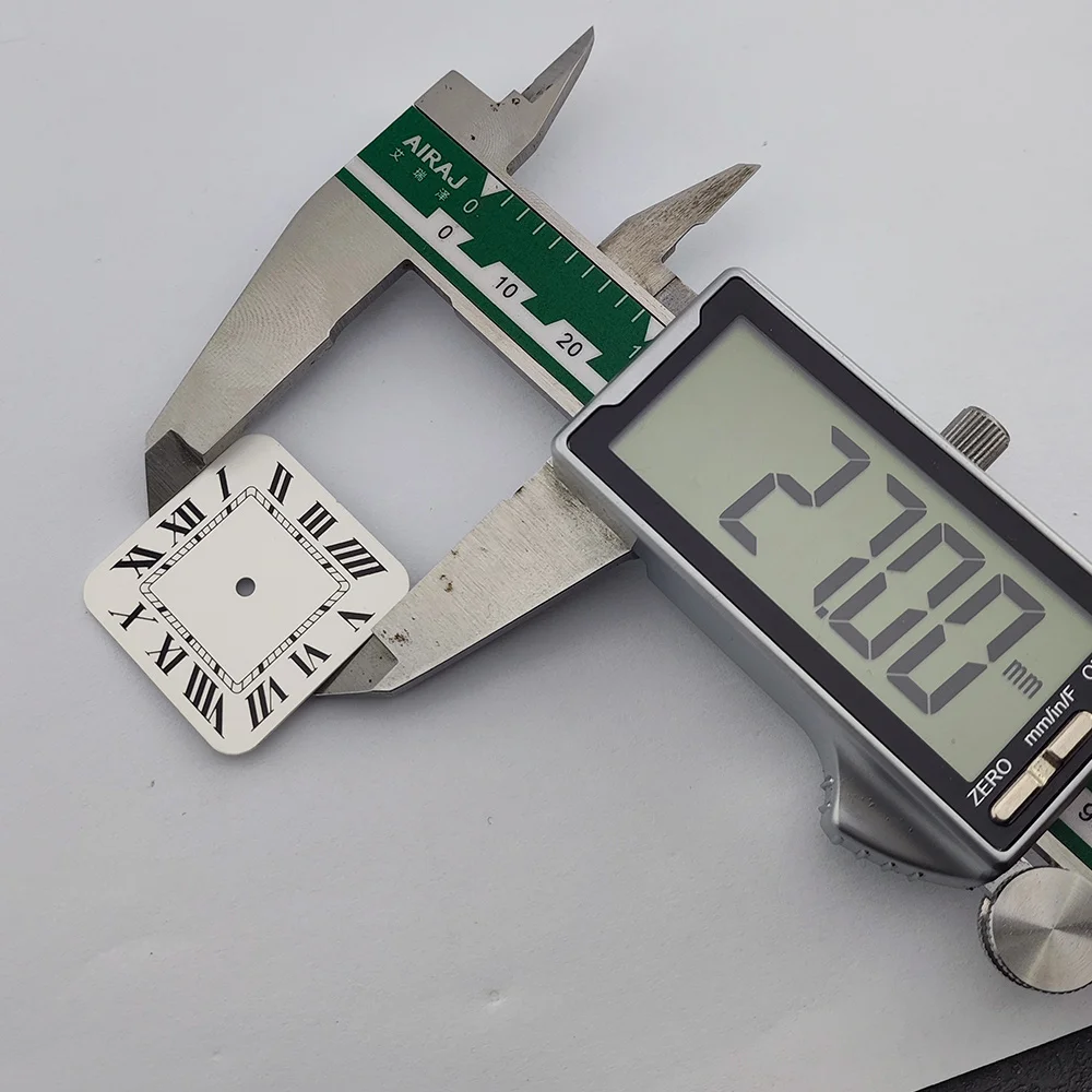 New men's WATCH accessories Square 27mm dial NH35 dial modified NH35 automatic movement Watch can be customized logo