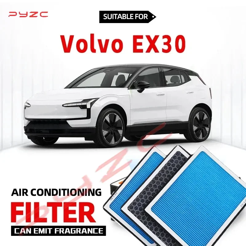 For Volvo EX30 Cabin Filter Air Filter Activated Carbon Air Conditioning Filter with Fragrance to Purify Car Cabin Air