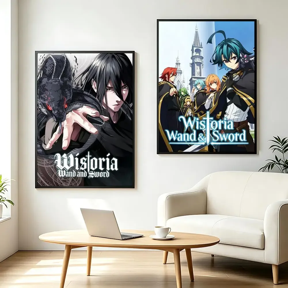 anime Wistoria Wand and Sword Poster HD Printing Fresh and Nordic Home Decor Wall Art for the Living Rooms Hallways Gift Giving