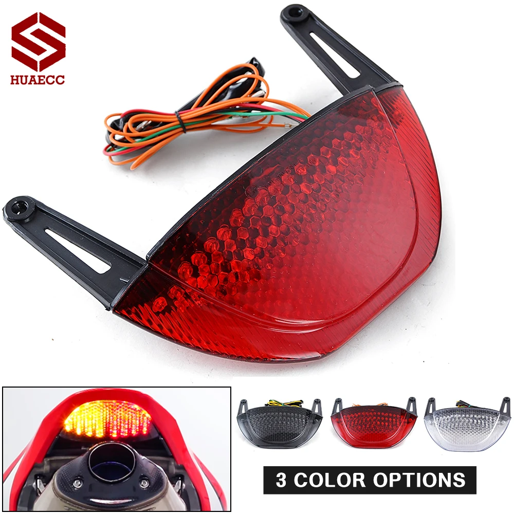 

For Honda CBR600RR CBR 600 RR 2007-2012 Rear Tail Light Brake Turn Signals Integrated LED Light 2007 2008 2009 2010 2011