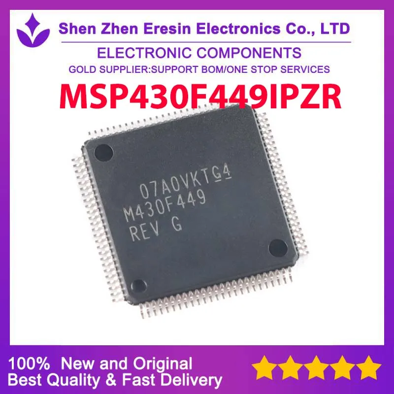 Free shipping    5PCS/LOT  MSP430F449IPZR LQFP100   New and original