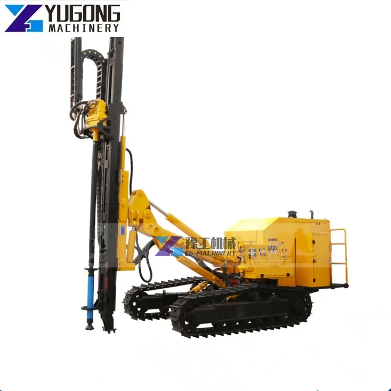 Good Quality 59KW Crawler Type Oil Cylinder Water Well Dth Drilling Rig Machine DTH 300m 500m 600m 800m Mining Water Well