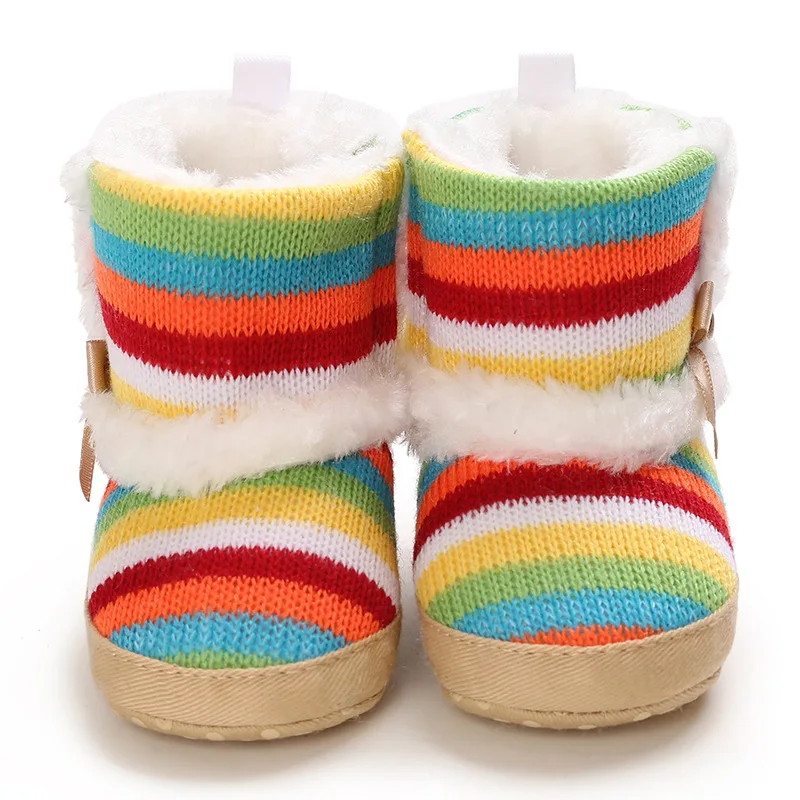 Newborn Baby Soft Soled Flat Shoes Toddler's First Step Protective Walking Shoes for Children 0-18 Months Comfortable Newborn Sh