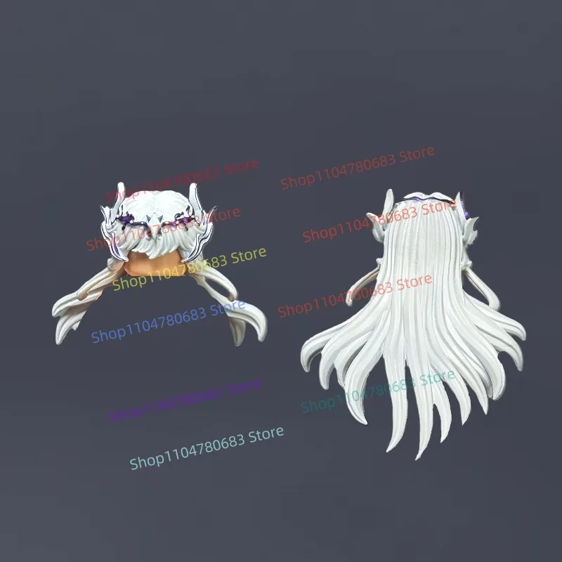 MOC Building Blocks Kawaii Scythe Girl Mini Figure Assembly Model Display Anime Game Toy Decorations Holiday Gifts Collectibles