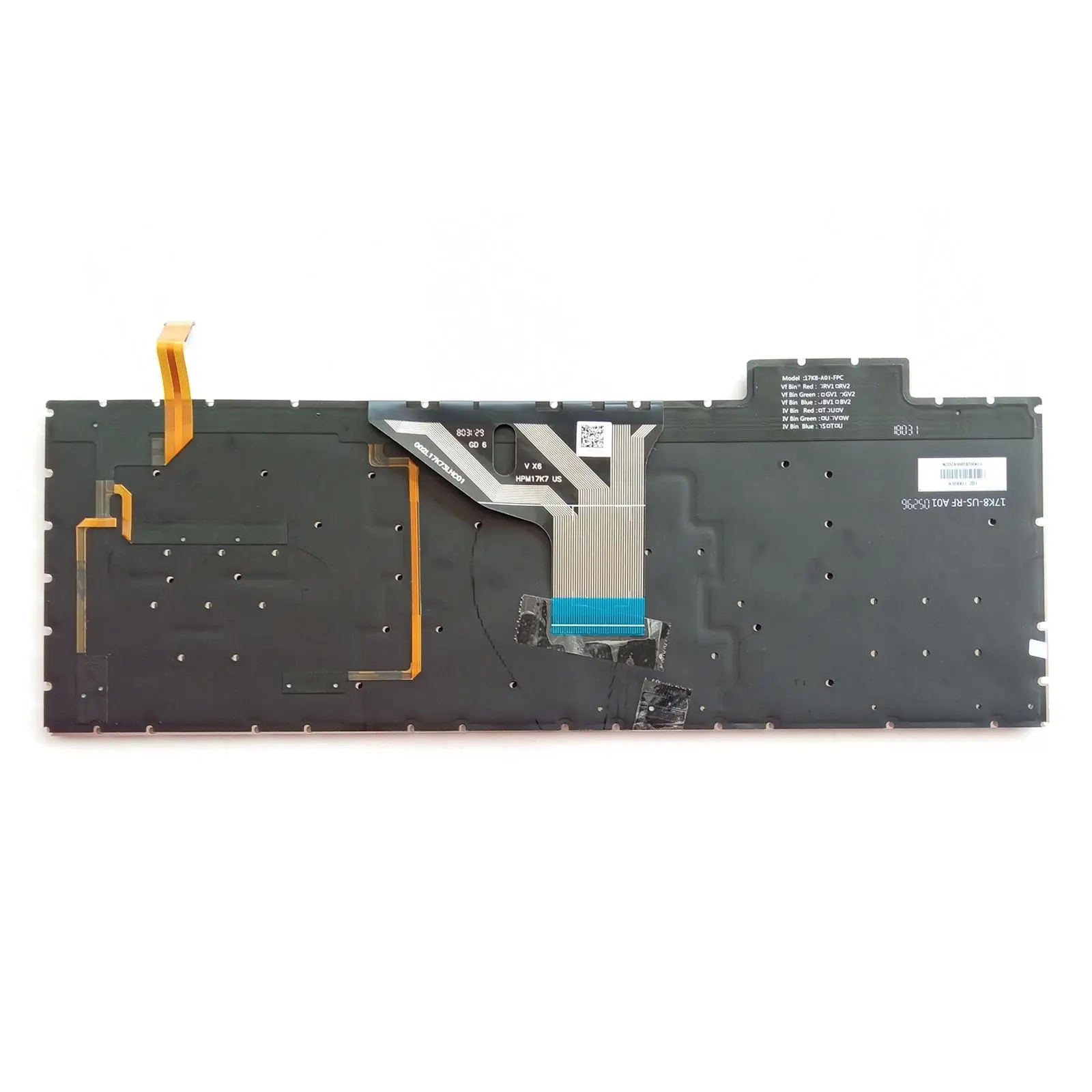 US Layout Keyboard Easy Installation for 15-Ce199NR 15-Ce198WM Replacement