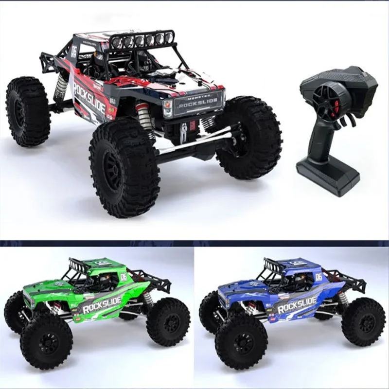 YK4061 1/6 centro de gravedad bajo ROCK SLIDE RC Control remoto coche de escalada eléctrico vehículo todoterreno fácil Control coche de juguete regalo