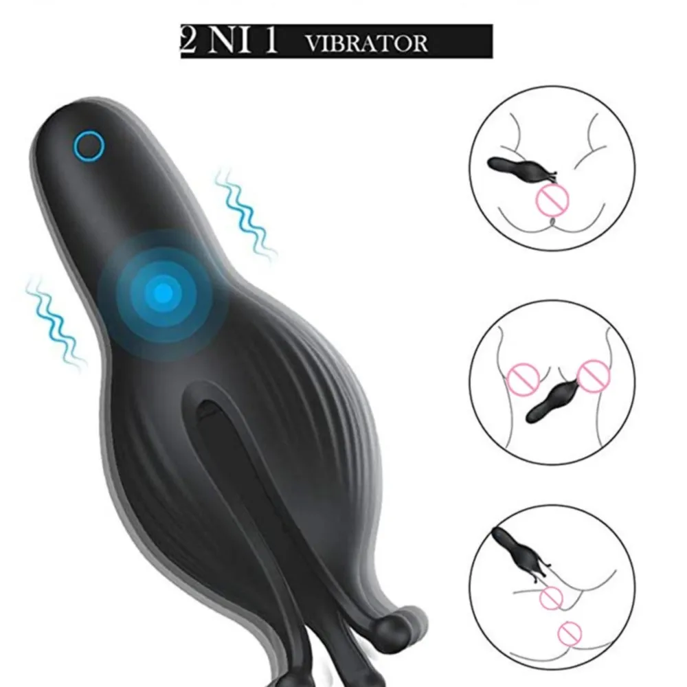 Exerciser Glans Stimulater Massager Penis Delay Trainer Mens Vibrator Male Masturbator Equipment Sex Toys For Men Adult Male