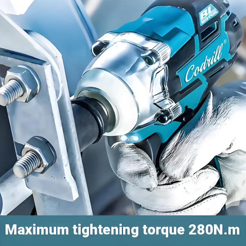 

Makita 18V TW004G Electric Brushless Electric Wrench, High Torque Impact Wrench, Wind Cannon, Auto Repair Electric Tool