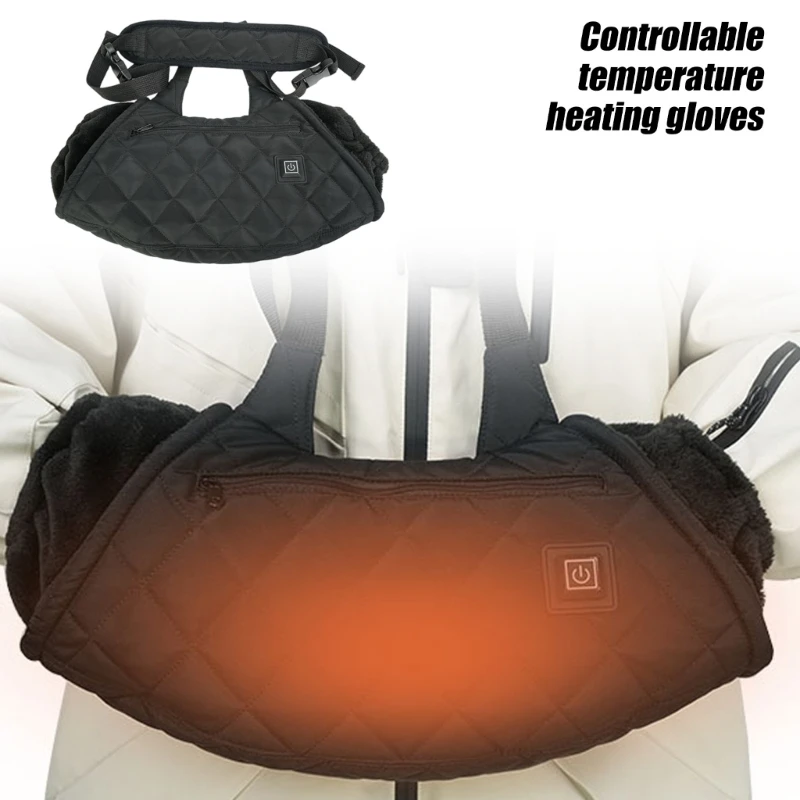 

Rechargeable USB Heated Gloves Modifiable Thermoregulation Washable Plan For Winter Sports 24BD