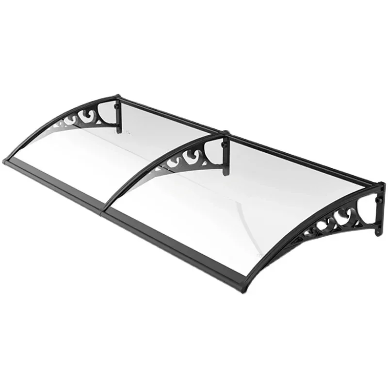 

Plastic Sheet Canopy Home Window Courtyard Gazebos Door Front Rain Shield Balcony Anti-drifting Rain Outdoor Sunshade Rain Cover