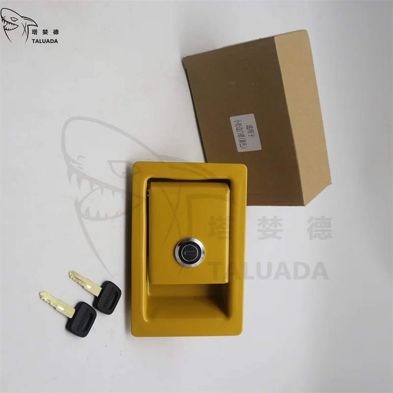 

Для деталей экскаватора Komatsu PC200-7 Замок боковой двери кабины PC120-6 PC100-6 PC130 Замок боковой двери кабины