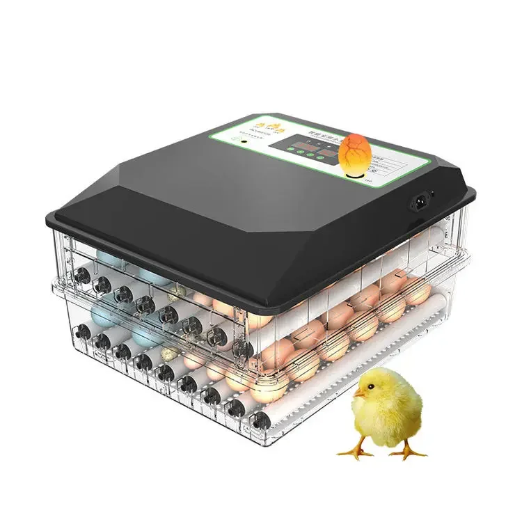 

64egg Automatic Egg Incubator Chicken Duck Pigeon Quail Automatic Egg Hatchery Machine Egg Incubator For Sale