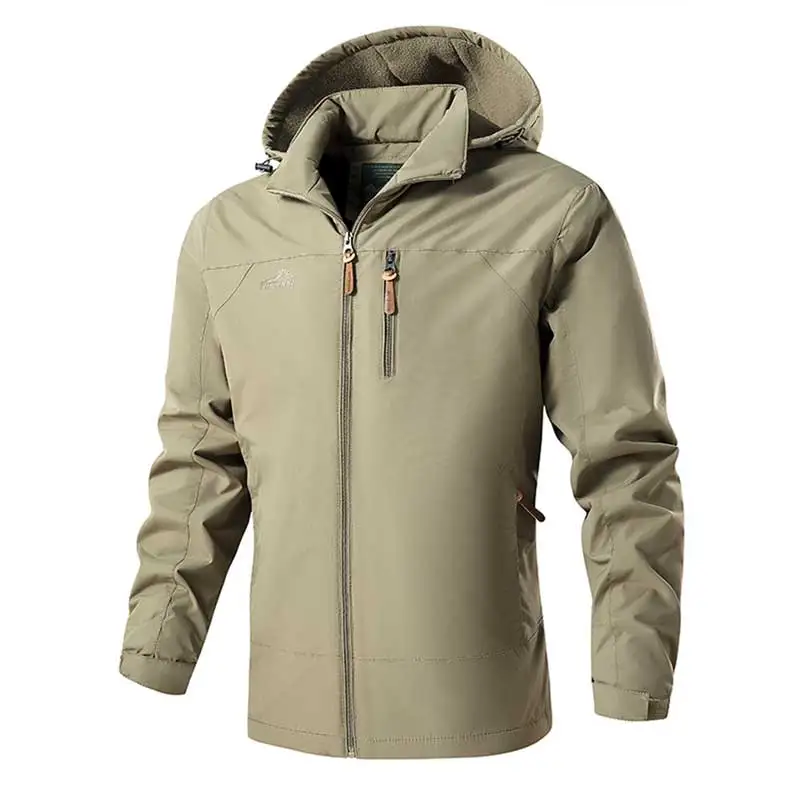 Winter Largo Size Parka Men Thick Warm Mountaineering Jacket Men Windproof Waterproof Parka Men Outdoor Casual Sport Jacket Male