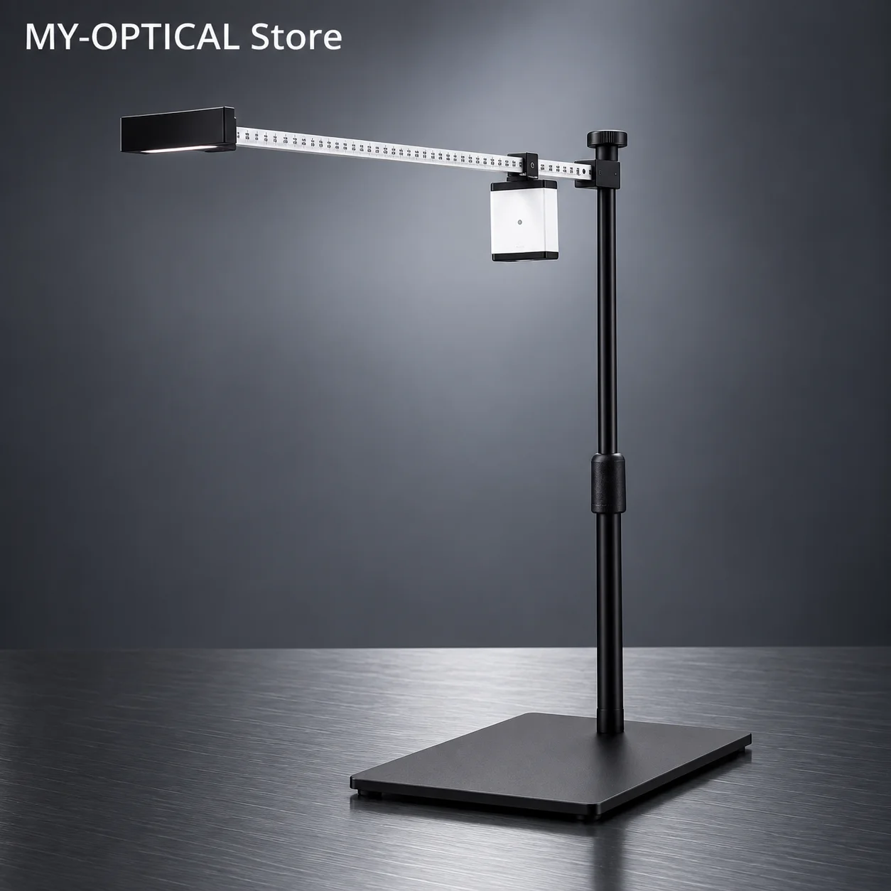 Desk-Top Accommodation & Near Point Rule Vision Test Tool for NPC Examination & Vergence Flexibility Training