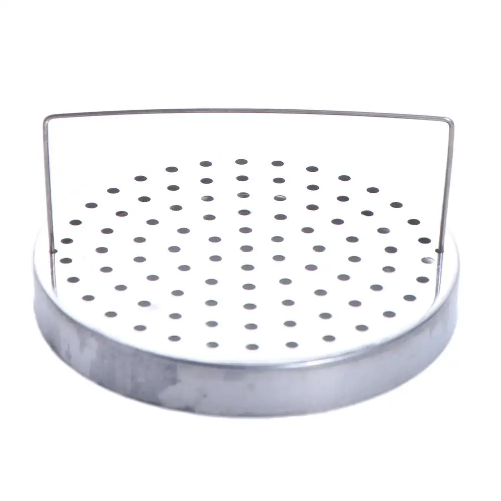 Stainless Steel Paint Brush Cleaner with Wash Tank Rust-proof Brush Wash Pot Durable Removable Paint Brush Holder School