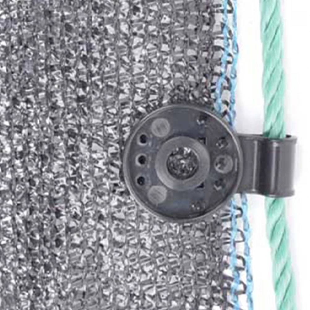 

20Pcs Shade Cloth Clips Plastic Sunshade Net Clamps Versatile Fasten Greenhouse Garden Outdoor Fixing Tools Tarp Clips