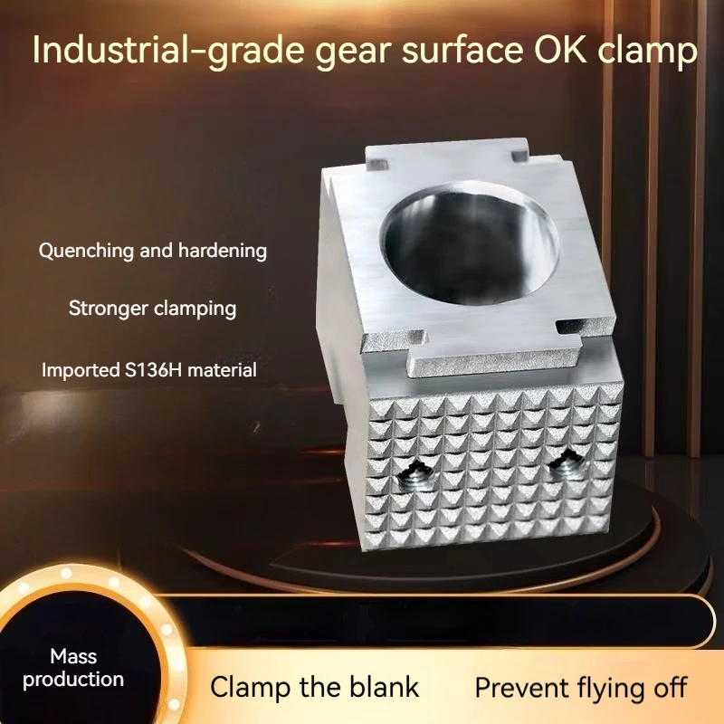 OK Wedge Clamps Precision Modular Single Vise multi-specification Tooth Surface Jaws MINI for Cnc Industrial Machining