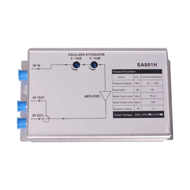 High Quality Bi-Directional 862MHz CATV Module Amplifier Indoor Radio & TV Broadcasting Signal Enhancer