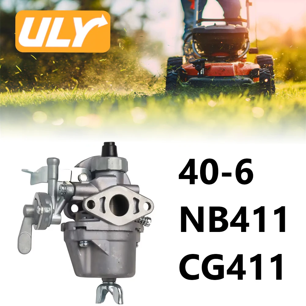 Carburetor Assembly 40-6 for Subaru Robin NB411 CG411 BG411 EC04 CCA03 1E40F-6 49cc Brush Cutter Grass Trimmer Engine Parts