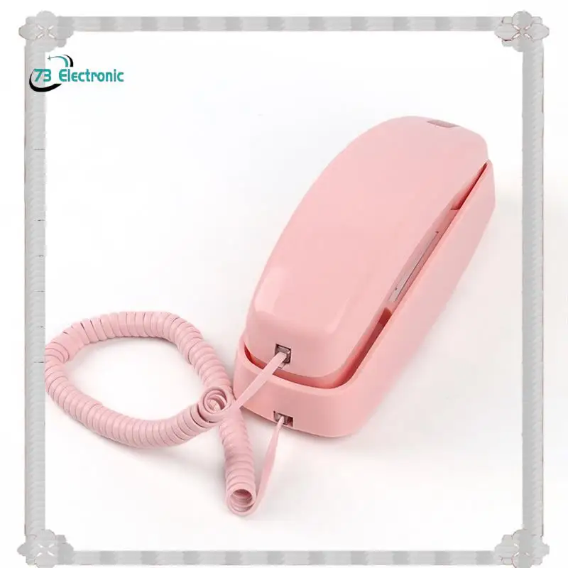 

24-Hour Delivery Telephone Landline Phones, Corded Home Phone, Trimline House Phone For Landline Wall Mount, Big Button Hotel Wa