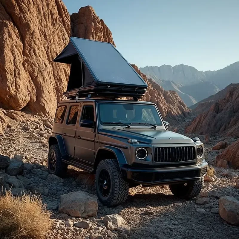 Fast Opening Hard Shell Roof Tent for Family Road Trip Camping
