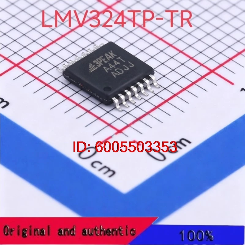 5-10PCS 100% brand new LMV324 LMV324TP-TR Original and authentic products encapsulation:TSSOP14