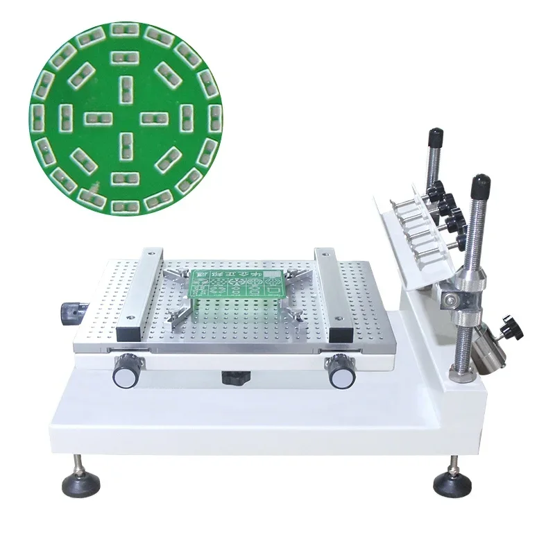 distributor wholesale Manual solder paste Screen Printing Machine solder paste screen printing process