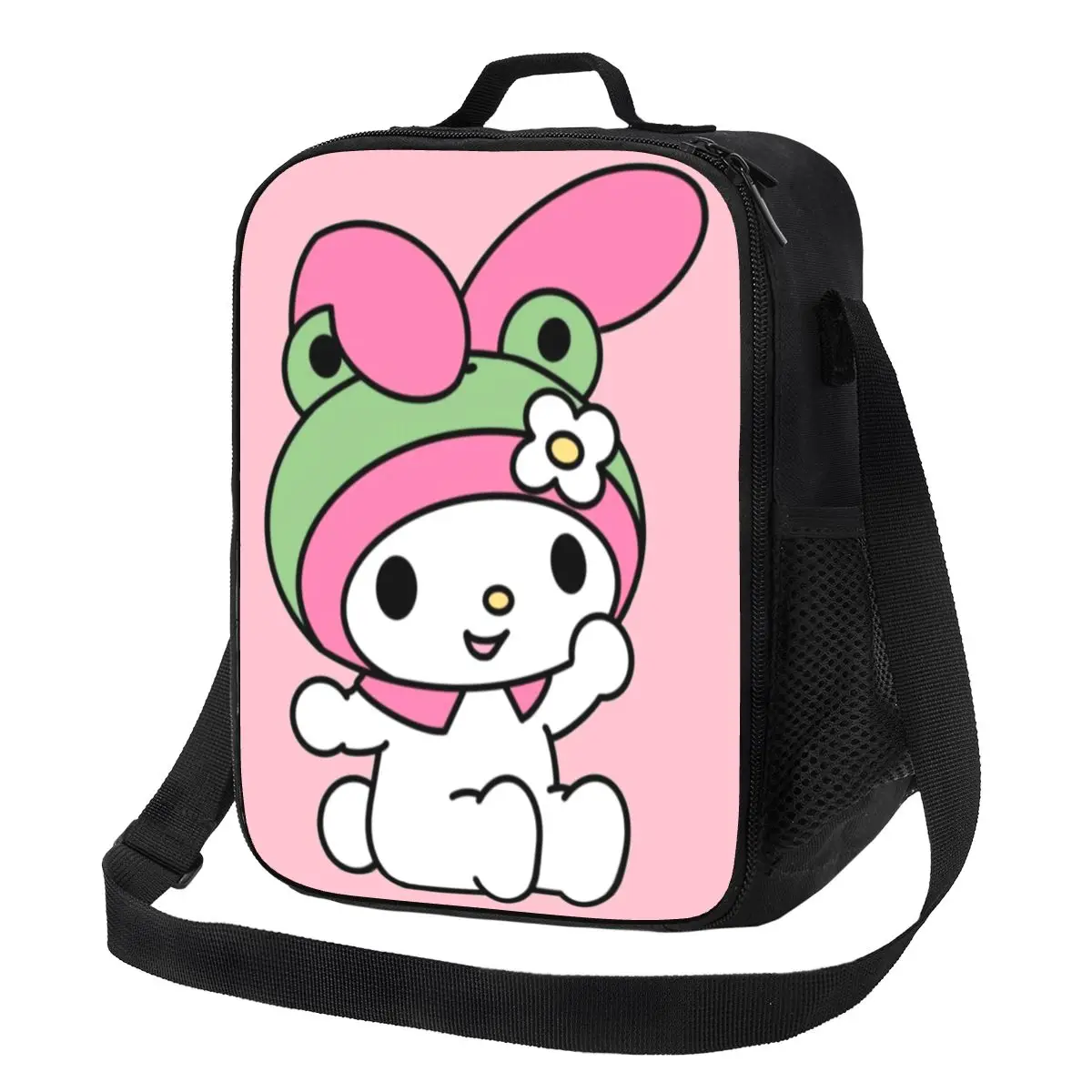 

Сумка для обеда с героями мультфильмов My Melody на заказ для мужчин и женщин, теплые изолированные коробки для завтрака-холодильника для детей, школы