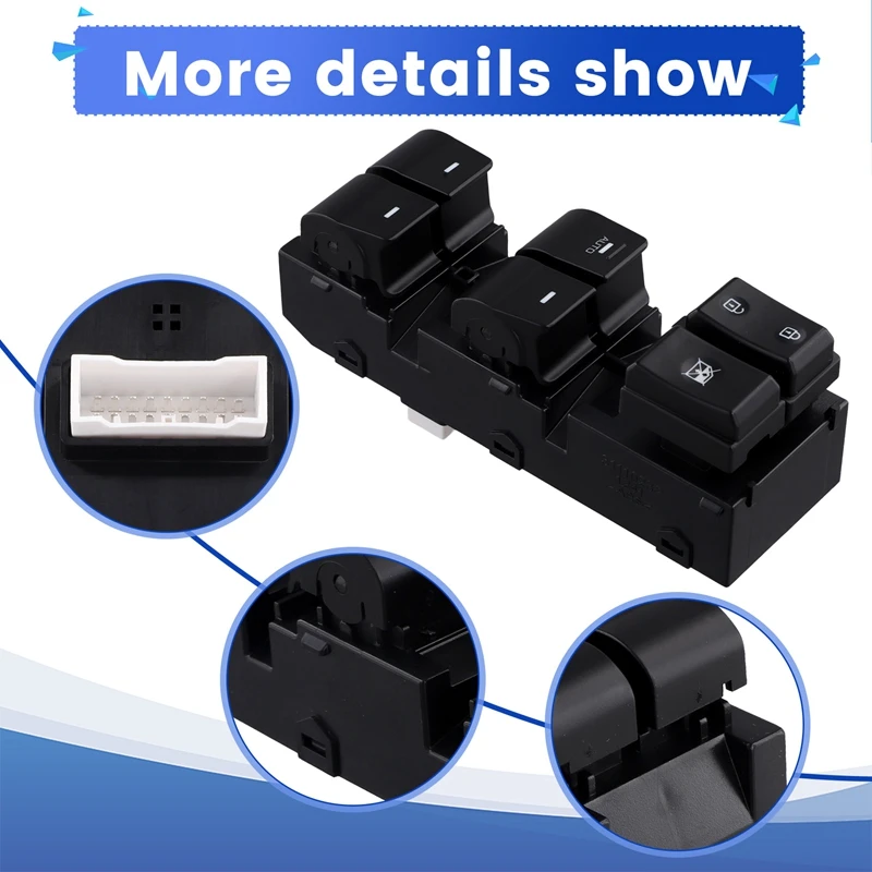 

93570G20104X Car Power Window Main Switch For Hyundai Ioniq Hybrid 2016-2022