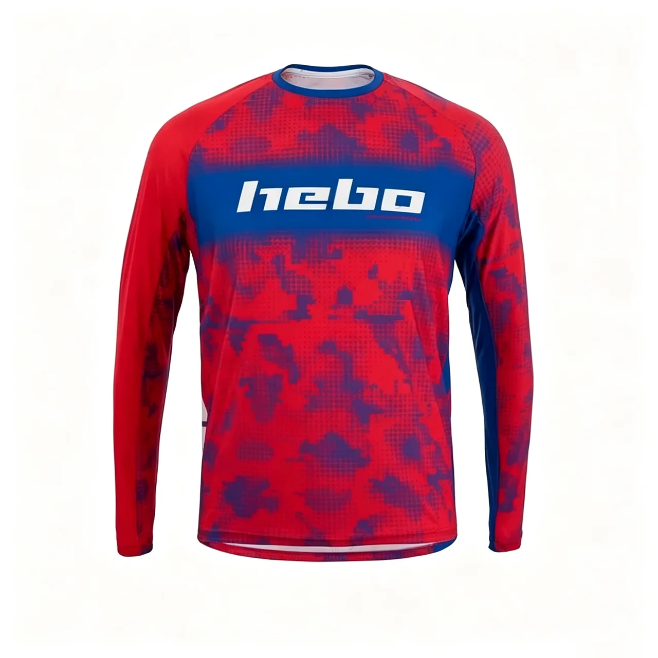 Mountain Biking Jersey - เสื้อเจอร์ซีย์สำหรับผู้ชายและเด็ก รุ่น Hebo สำหรับกีฬา DH ครอสคันทรี,