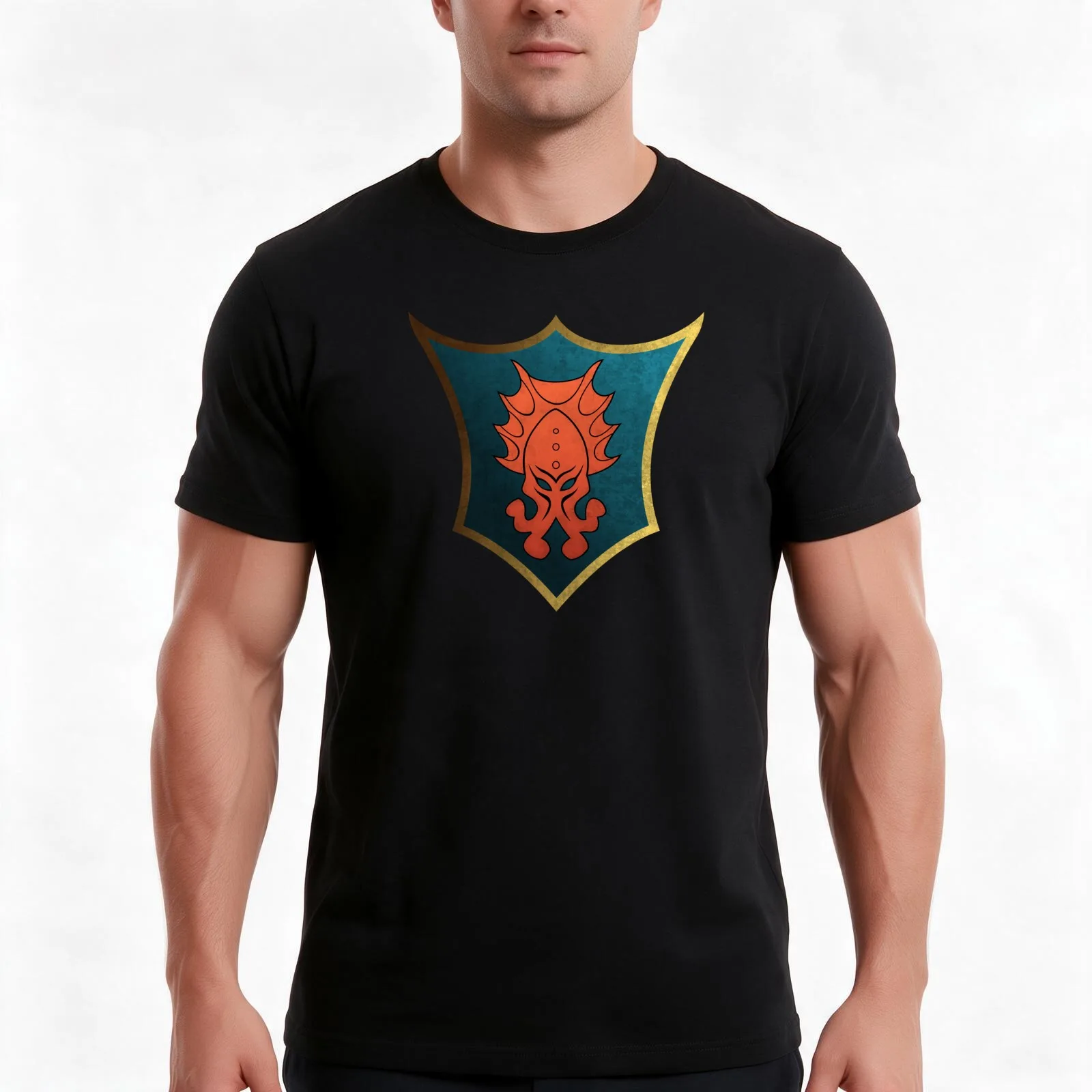Blessed Dread FC T-Shirt, Summer Casual Cotton Tee, Oversized Streetwear Tops, Vintage Graphic Print, Loose Fit Short Sleeve