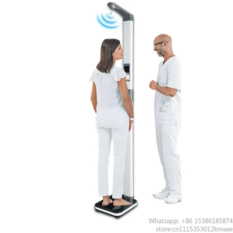 Vequyn Hospital Digital Fat Height and Weight Fat Scale with BMI, Body , and Weight Measurement Functionality