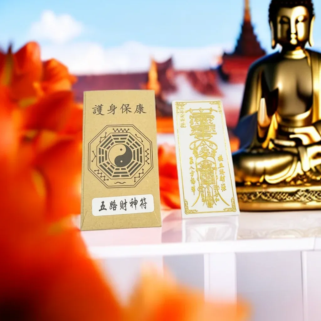 

Buddhist Culture Metal Stickers, Family Love