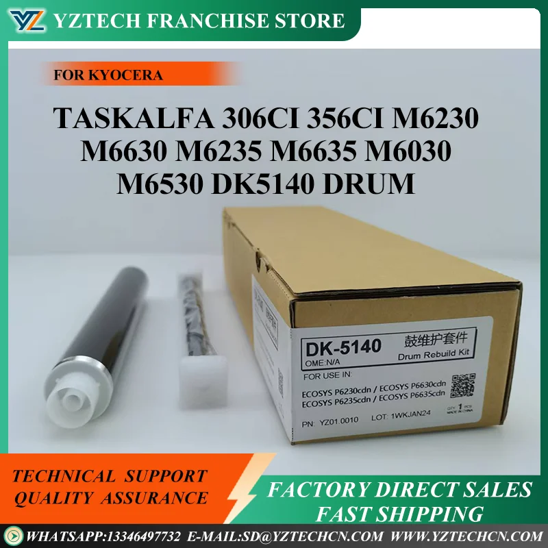 1set DK5195 DK5140 drum kit For Kyocera TASKalfa 306ci 356ci M6230 M6630 M6235 M6635 M6030 M6530 M6035 M6535