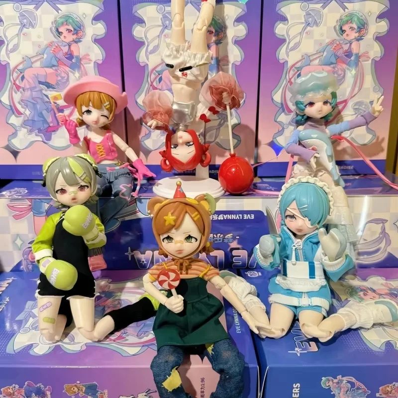 

Подлинная в наличии Eve Lynna Dreamland Series слепая коробка Joint Mobile Bjd модная игрушка настольное украшение украшение девушка подарок-сюрприз