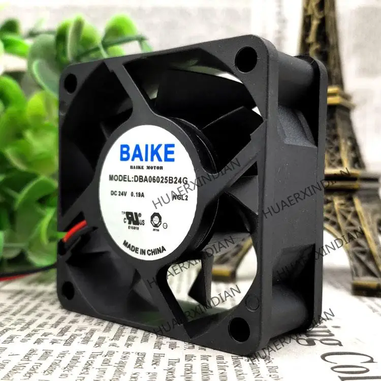 New  BAIKE DBA06025B24G 6025 6CM DC 24V 0.19A  Cooling Fan Assembly Kit