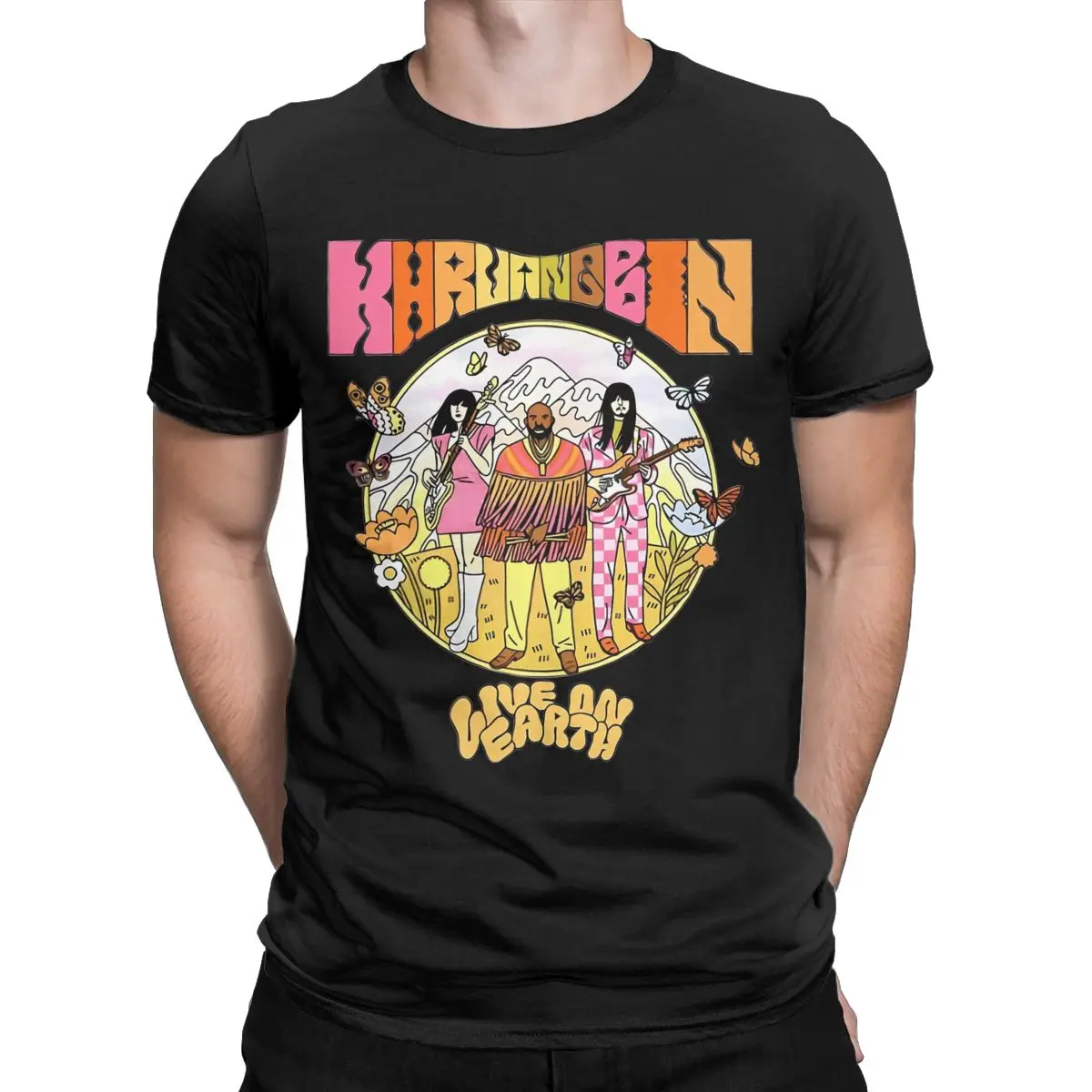 Vintage Khruangbin Rock Band Apparel Shirt for Men Women Harajuku Casual Cotton Unique Tees