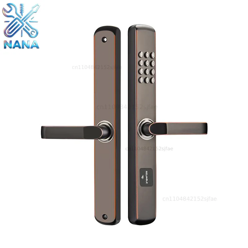 Villa smart lock household door mechanical password lock double door password lock European-style household anti-theft door sma