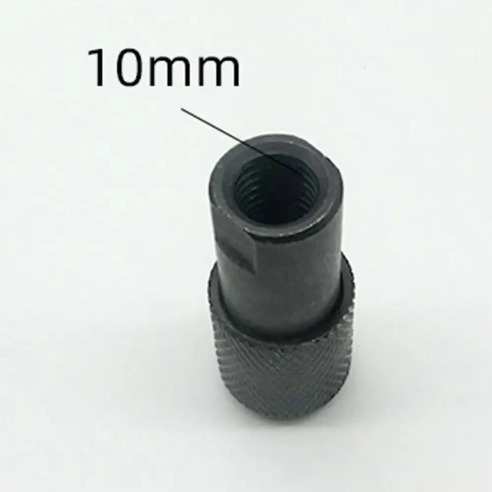 5pcs M10 Thread Angle Grinder Adapter High-Strength Alloy 6.35mm Internal Hex Hex Converter Wear-Resistant Construction