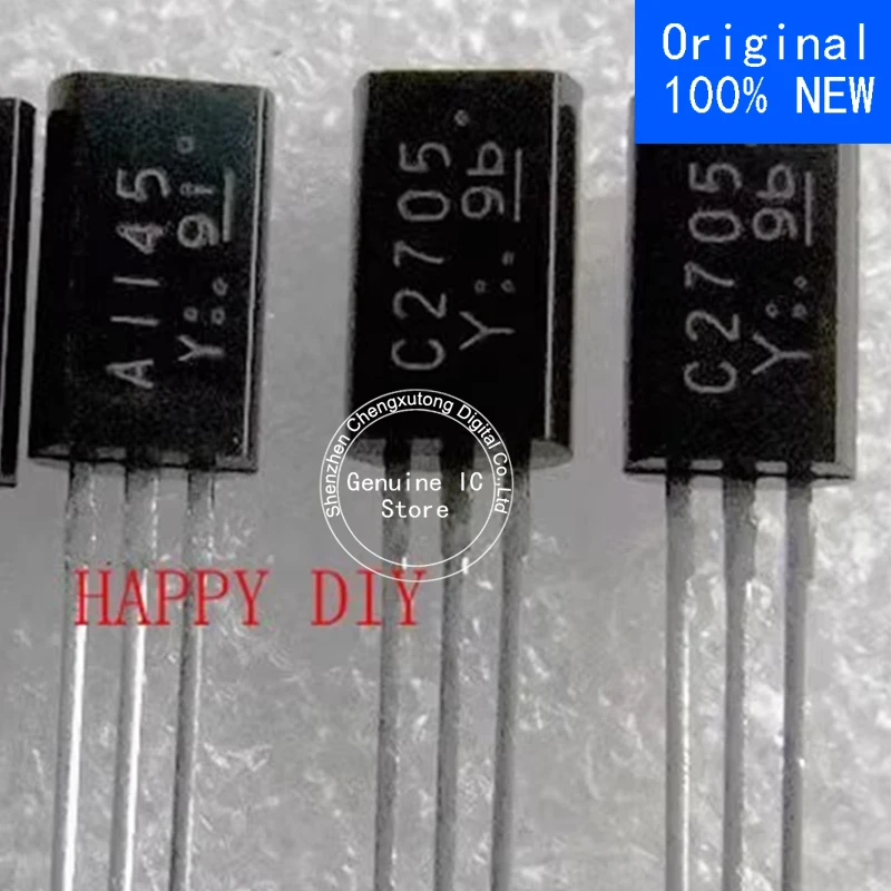 

50pcs/lot 2SA1145-Y 2SC2705-Y New Original Genuine Ic