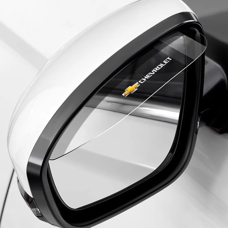 2 pçs espelho retrovisor do carro chuva sobrancelha escudo à prova de chuva para chevrolet corvette montana trailblazer silverado traverse camaro parafuso