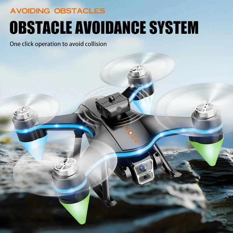 

RC Quadcopter with FPV Camera WIFI Real-Time Transmission 2.4G Remote Control Brushless RC Drone Motor RC Toys for Kids Gifts